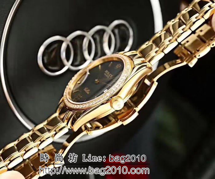 勞力士ROLEX 316L精鋼表殼 全自動機械 情侶腕表 WSS3281